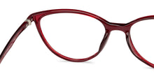 Load image into Gallery viewer, Red Cat Eye Full Rim Women Eyeglasses by Lenskart Air Online-130176