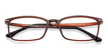 Load image into Gallery viewer, Brown Rectangle Full Rim Unisex Eyeglasses by Lenskart Air Online-130191