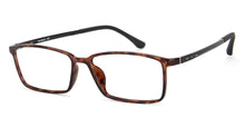 Load image into Gallery viewer, Brown Rectangle Full Rim Unisex Eyeglasses by Lenskart Air Computer Glasses-148104