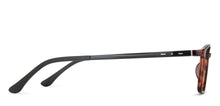 Load image into Gallery viewer, Brown Rectangle Full Rim Wide Unisex Eyeglasses by Lenskart Air Online-130196