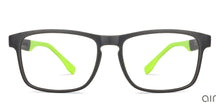 Load image into Gallery viewer, Grey Rectangle Full Rim Unisex Eyeglasses by Lenskart Air Online-130209