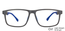 Load image into Gallery viewer, Grey Rectangle Full Rim Unisex Eyeglasses by Lenskart Air Online-130215