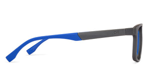 Grey Rectangle Full Rim Unisex Eyeglasses by Lenskart Air Online-130215