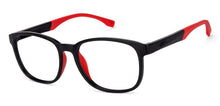 Load image into Gallery viewer, Black Rectangle Full Rim Unisex Eyeglasses by Lenskart Air Online-130218
