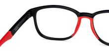 Load image into Gallery viewer, Black Rectangle Full Rim Unisex Eyeglasses by Lenskart Air Online-130218