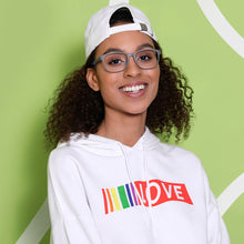 Load image into Gallery viewer, Grey Rectangle Full Rim Unisex Eyeglasses by Lenskart Air Online-130219