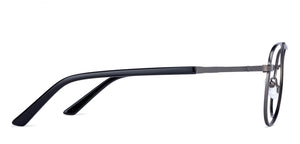 Gunmetal Aviator Full Rim Unisex Eyeglasses by Vincent Chase Online-136226