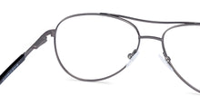 Load image into Gallery viewer, Gunmetal Aviator Full Rim Unisex Eyeglasses by Vincent Chase Online-136226