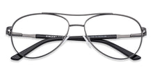 Load image into Gallery viewer, Gunmetal Aviator Full Rim Unisex Eyeglasses by Vincent Chase Online-136226