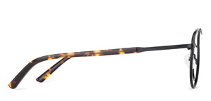 Black Aviator Full Rim Medium Unisex Eyeglasses by Vincent Chase-137422