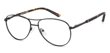 Load image into Gallery viewer, Black Aviator Full Rim Medium Unisex Eyeglasses by Vincent Chase-137422