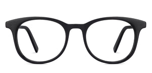 Black Wayfarer Full Rim Wide Unisex Eyeglasses by Vincent Chase Online-130410