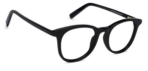Black Wayfarer Full Rim Wide Unisex Eyeglasses by Vincent Chase Online-130410