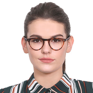 Tortoise Cat Eye Full Rim Women Eyeglasses by Vincent Chase Online-130417