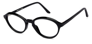 Black Round Full Rim Women Eyeglasses by Vincent Chase Online-130420