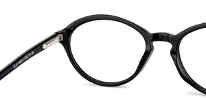 Black Round Full Rim Women Eyeglasses by Vincent Chase Online-130420