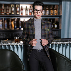 Black Round Full Rim Unisex Eyeglasses by Vincent Chase Online-130393