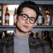 Load image into Gallery viewer, Black Round Full Rim Unisex Eyeglasses by Vincent Chase Online-130393