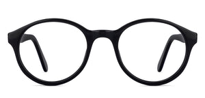 Black Round Full Rim Unisex Eyeglasses by Vincent Chase Online-130393
