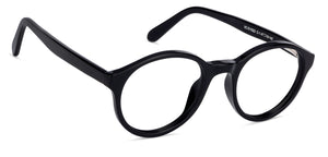 Black Round Full Rim Unisex Eyeglasses by Vincent Chase Online-130393
