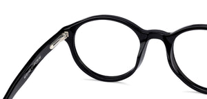 Black Round Full Rim Unisex Eyeglasses by Vincent Chase Online-130393