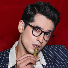 Load image into Gallery viewer, Blue Round Full Rim Unisex Eyeglasses by Vincent Chase VC-130399