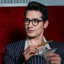 Load image into Gallery viewer, Blue Round Full Rim Unisex Eyeglasses by Vincent Chase VC-130399