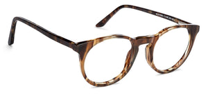 Tortoise Round Full Rim Unisex Eyeglasses by Vincent Chase Essentials-130400