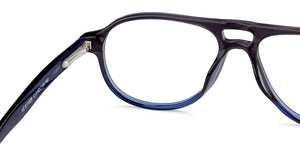 Blue Aviator Full Rim Unisex Eyeglasses by Vincent Chase Online-130403