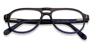 Blue Aviator Full Rim Unisex Eyeglasses by Vincent Chase Online-130403