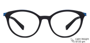Black Cat Eye Full Rim Women Eyeglasses by Vincent Chase Computer Glasses-133059