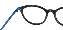 Load image into Gallery viewer, Black Cat Eye Full Rim Women Eyeglasses by Vincent Chase Computer Glasses-133059