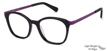 Load image into Gallery viewer, Black Wayfarer Full Rim Unisex Eyeglasses by Vincent Chase Online-130695