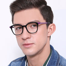 Load image into Gallery viewer, Black Wayfarer Full Rim Unisex Eyeglasses by Vincent Chase Online-130695