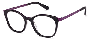 Black Wayfarer Full Rim Unisex Eyeglasses by Vincent Chase Online-130695