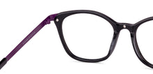 Load image into Gallery viewer, Black Wayfarer Full Rim Unisex Eyeglasses by Vincent Chase Online-130695