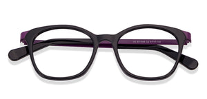 Black Wayfarer Full Rim Unisex Eyeglasses by Vincent Chase Online-130695