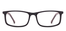 Load image into Gallery viewer, Black Rectangle Full Rim Unisex Eyeglasses by Vincent Chase Online-130701