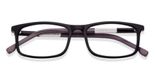 Load image into Gallery viewer, Black Rectangle Full Rim Unisex Eyeglasses by Vincent Chase Online-130701