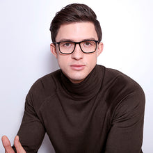 Load image into Gallery viewer, Tortoise Rectangle Full Rim Unisex Eyeglasses by Vincent Chase Online-130705