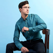 Load image into Gallery viewer, Black Round Half Rim Unisex Eyeglasses by Vincent Chase VC-130657