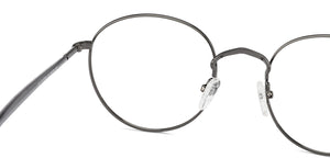Gunmetal Round Full Rim Unisex Eyeglasses by Vincent Chase Online-130660