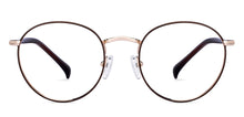 Load image into Gallery viewer, Brown Round Full Rim Unisex Eyeglasses by Vincent Chase-150624