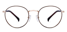Load image into Gallery viewer, Brown Round Full Rim Unisex Eyeglasses by Vincent Chase-201816
