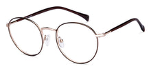 Load image into Gallery viewer, Brown Round Full Rim Unisex Eyeglasses by Vincent Chase-201816