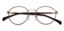 Load image into Gallery viewer, Brown Round Full Rim Unisex Eyeglasses by Vincent Chase-201816