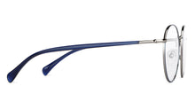 Load image into Gallery viewer, Blue Round Full Rim Unisex Eyeglasses by Vincent Chase-147943
