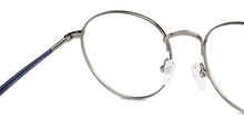 Load image into Gallery viewer, Blue Round Full Rim Unisex Eyeglasses by Vincent Chase-147943