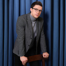 Load image into Gallery viewer, Black Rectangle Full Rim Unisex Eyeglasses by Vincent Chase Online-130665