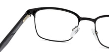 Load image into Gallery viewer, Black Rectangle Full Rim Unisex Eyeglasses by Vincent Chase Online-130665